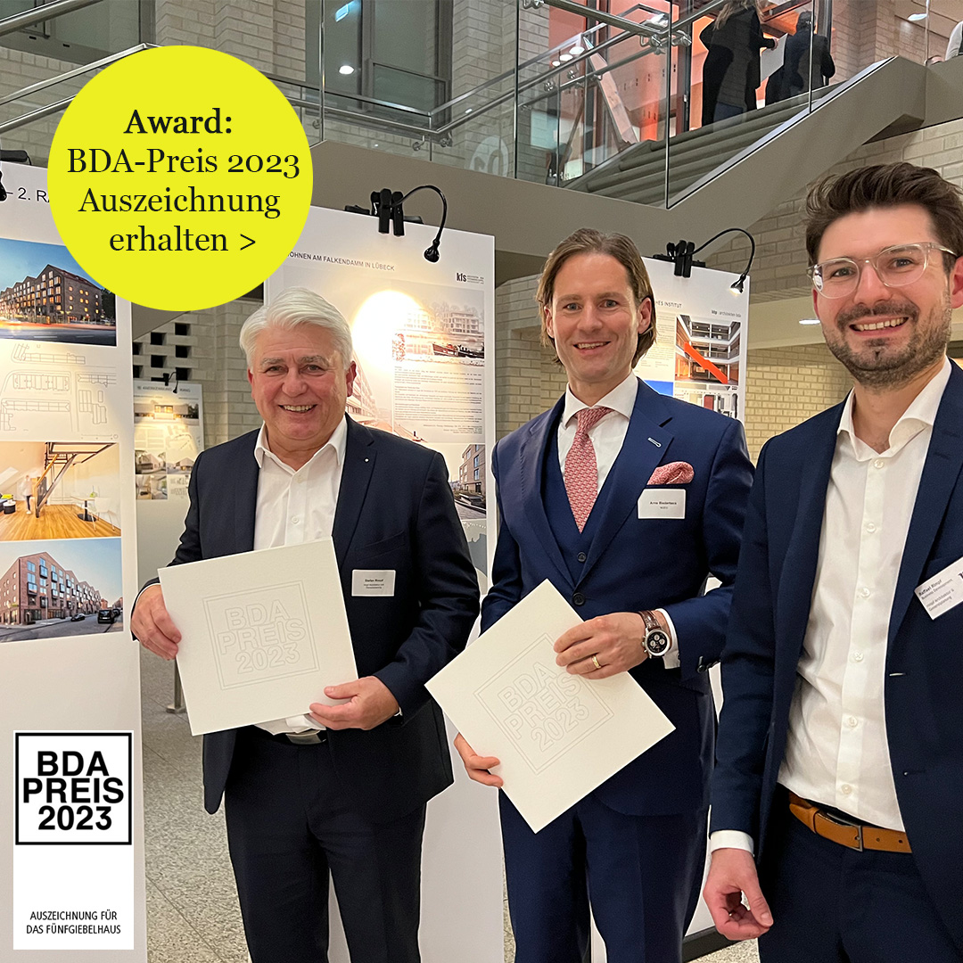 BDA Preis 2023 Auszeichnung Fünfgiebelhaus Kiel