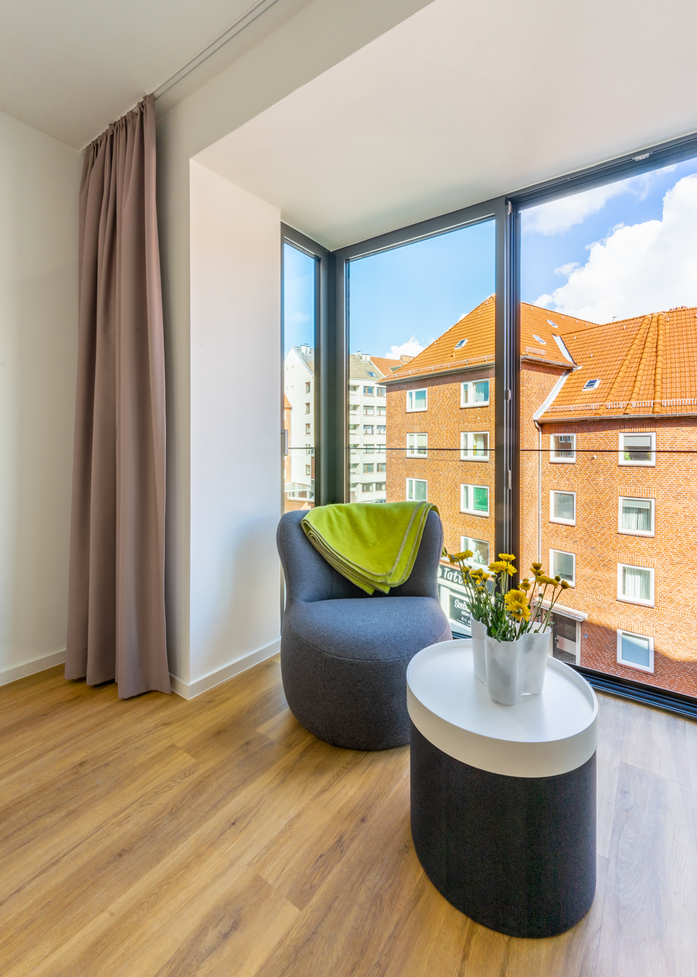 Appartement mit Kubus im Fünfgiebelhaus in Kiel