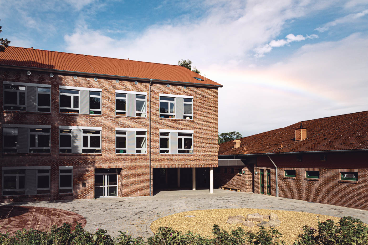 Grundschule Vogelsang Ascheberg Anschluss Neubau