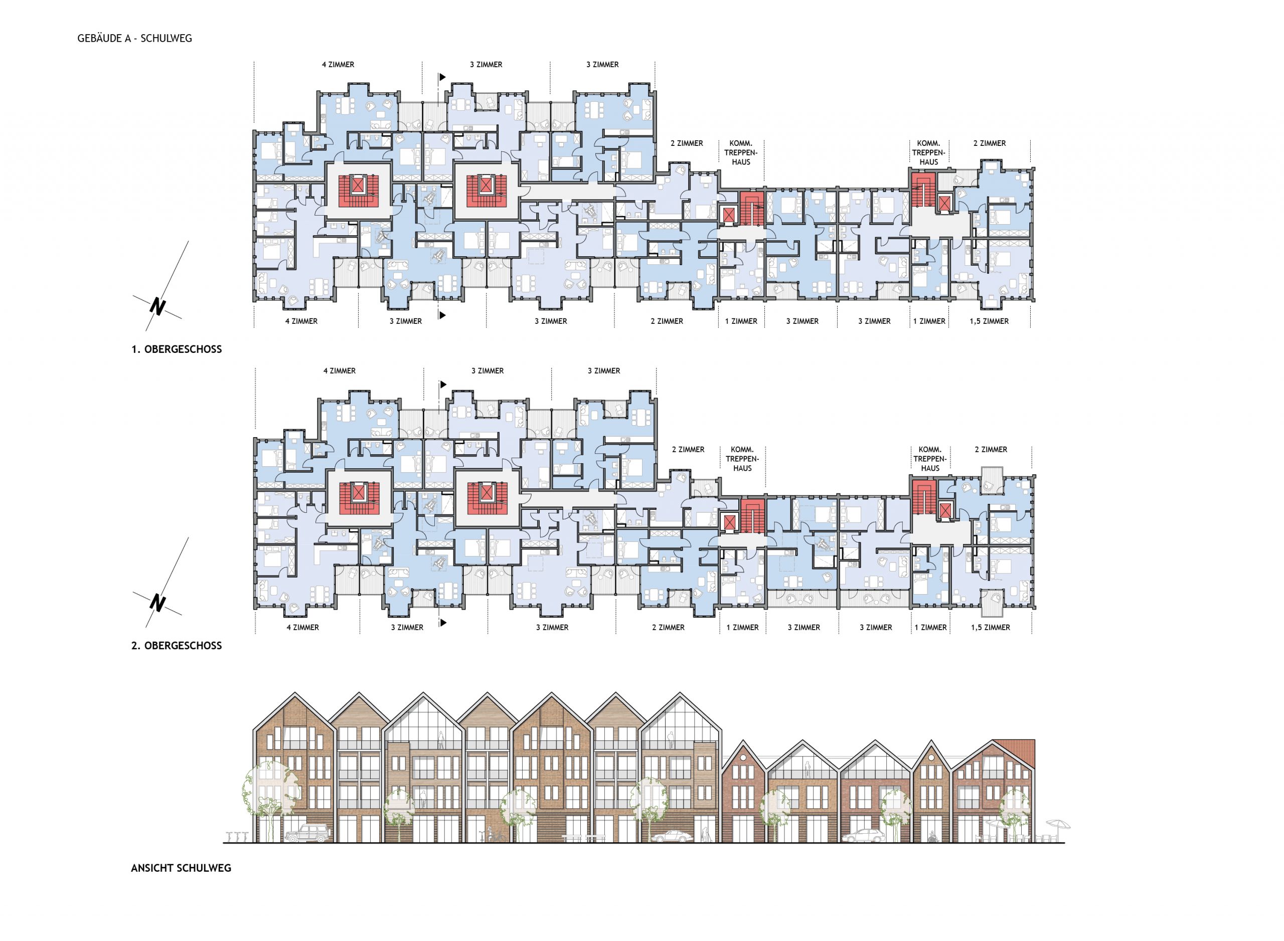 Nooröffnung Eckernförde, Gebäude A
