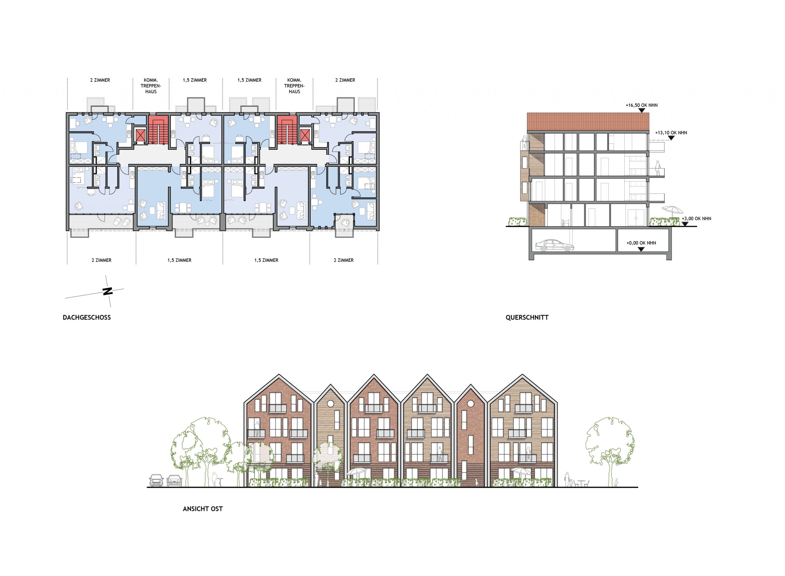 Nooröffnung Eckernförde, Gebäude J2, L