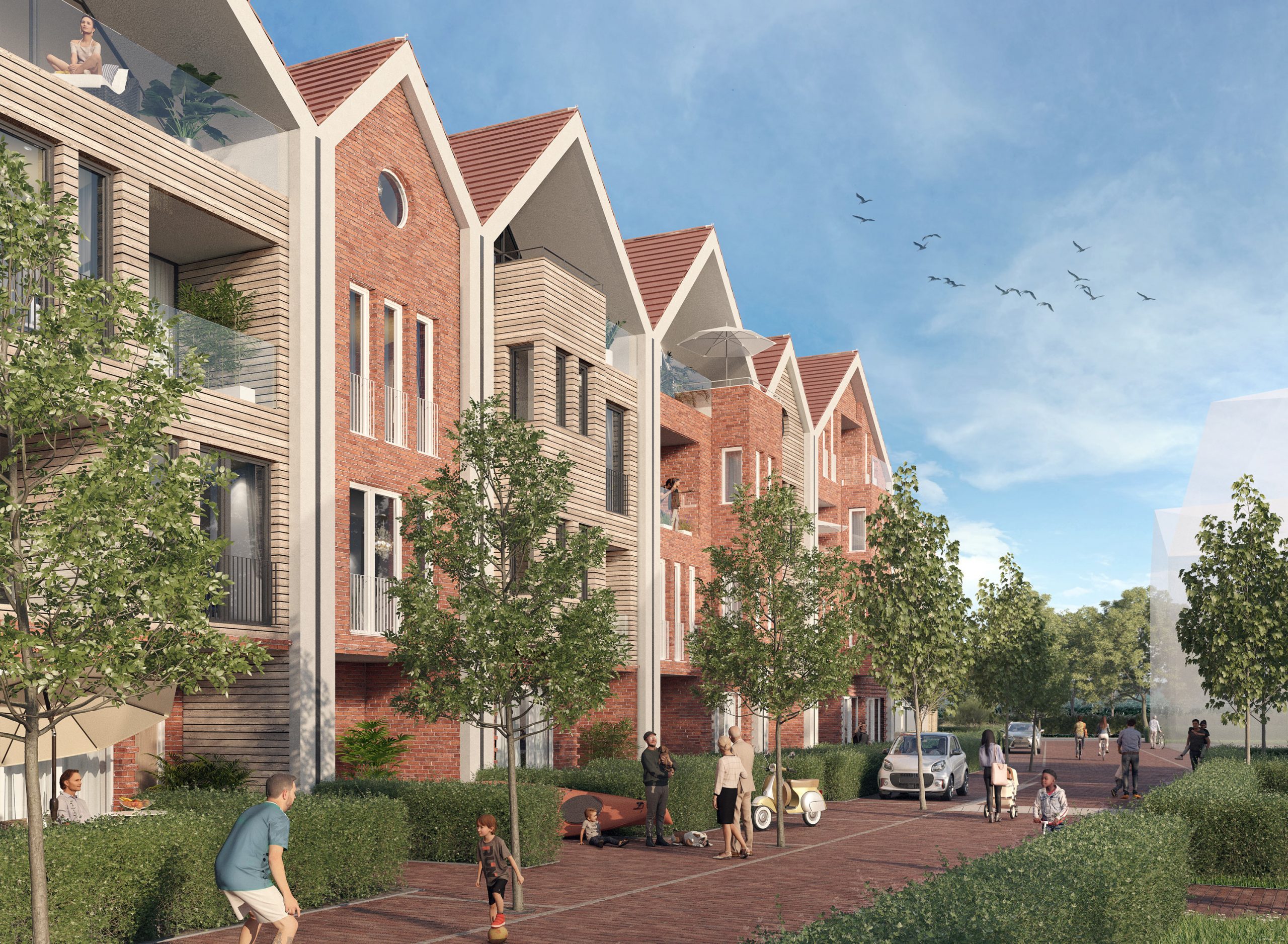 Nooröffnung, VIsualisierung Planstrasse