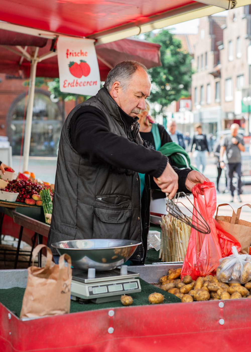 Obst_und Gemuesestand am Gänsemarkt Eckernförde
